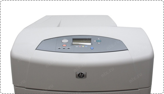 Hp laserjet 5550 не печатает цветом